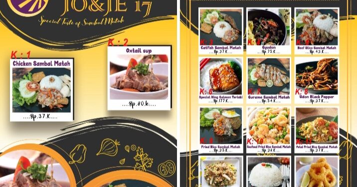 Central Kitchen Jo & Je 17 Spesial of Sambal Matah di One Mall Batam.