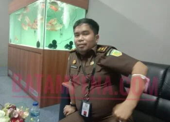 Kasi Pidsus Kejari Batam, Aji Satrio Prakoso. (Foto: JP -BATAMPENA)