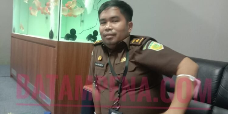 Kasi Pidsus Kejari Batam, Aji Satrio Prakoso. (Foto: JP -BATAMPENA)