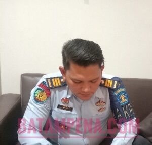 Kepala Pengamanan Lembaga Pemasyarakatan (KPLP) Kelas IIA Batam, Said Afrizal. (Foto: JP - BATAMPENA)