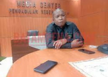 Juru bicara PN Batam, Edy Sameaputty.