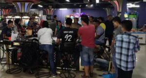 Suasana di arena Jackpot Dunia Fantasi 2.