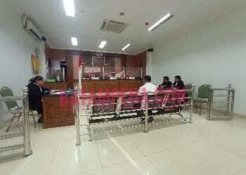 Persidangan terhadap Micky Alrahmdi. (Foto: JP - BATAMPENA.COM)