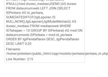SIPP PN Batam Tidak Bisa Berfungsi Dengan Baik dan Benar