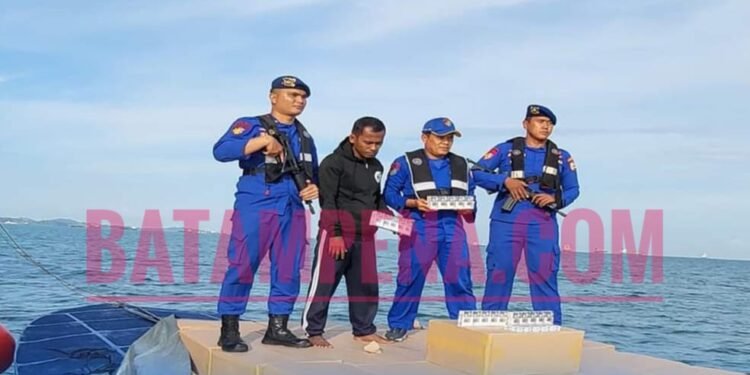 Barang bukti rokok ilegal merek H-Mind dan Vivo Mind yang diamankan oleh petugas dari Korpolairud Baharkam Polri. (Foto: Dokumentasi Tim Investigasi Batampena)