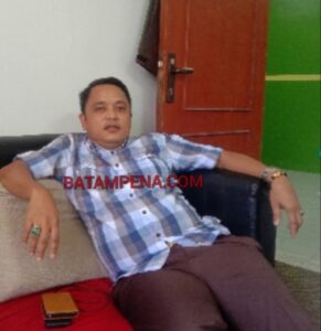 Kepala seksi Intelijen Kejaksaan Negeri (Kasi Intel Kejari) Batam, Andreas Tarigan. Sumber Foto: JP - Batampena.com