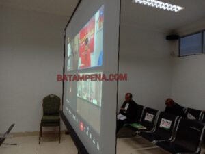 Suasana persidangan pembacaan putusan kepada terdakwa Robi Setiawan. (Foto: JP- BATAMPENA.COM)