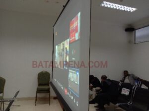 Sidang terhadap terdakwa Muhammad Saleh dalam perkara penyeludupan rokok ilegal. (Foto: JP - BATAMPENA.COM)