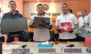 Penampakan Bandar Judi Online atas nama Harry, Irwan alias Aliong, Susanto alias Atak.