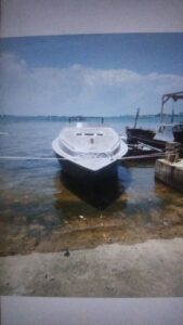 Speed boat Four Season yang ditangkap PSDKP Kota Batam. Sumber foto: Tim External Batampena.com