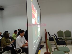 Terdakwa penyeludup balpres, Thiam Fat dalam sidang pembacaan vonis di PN Batam. Foto: JP - Batampena.com