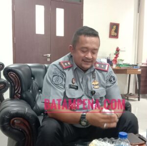 Kepala Rutan Kelas IIA Batam, Faizal Gerhani Putra. Sumber foto: JP - Batampena.com
