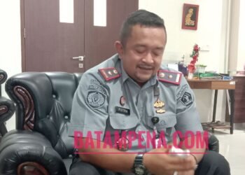 Kepala Rutan Kelas IIA Batam, Faizal Gerhani Putra. Sumber foto: JP - Batampena.com