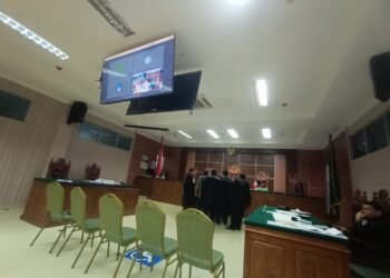 Sidang Online di PN Batam Terdakwa Tiba-tiba Menghilang