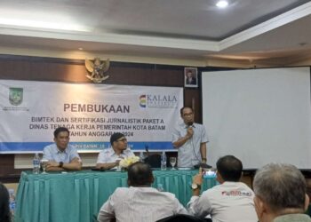 PWI Provinsi Kepri Tidak Meluluskan 5 Orang Dalam UKW di Batam