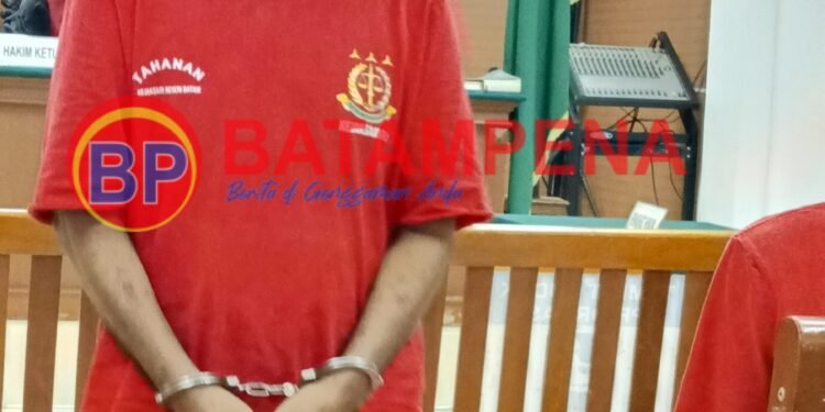 Rahman Padak merupakan seorang terdakwa pembunuh pendeta Jimmy Hutasoit. (Sumber foto: JP - BatamPena.com)