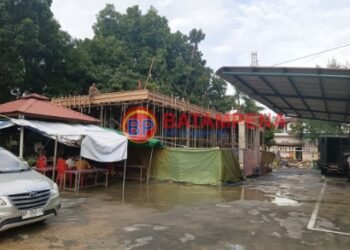 Bangunan ruang arsip dan administrasi umum PN Batam. (Sumber foto: JP - BatamPena.com)
