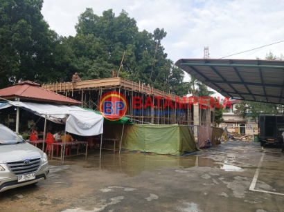 Bangunan ruang arsip dan administrasi umum PN Batam. (Sumber foto: JP - BatamPena.com)