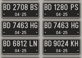 Wilayah Asal Plat BD, Cek Arti Kodenya!