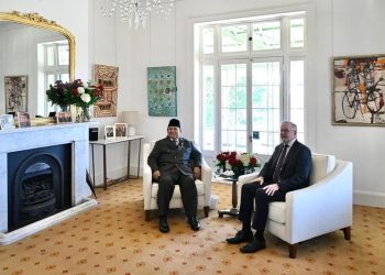21 Meriam Sambut Kedatangan Prabowo di Australia
