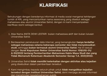 Tumbler Tuku Hilang: Universitas Sahid Buka Suara Soal ‘Anita’ yang Viral