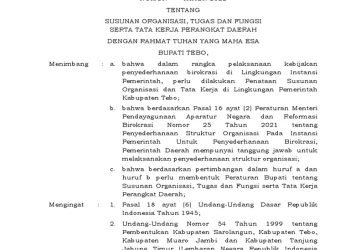 Pemkab Landak Susun Peraturan Daerah SOTK Perangkat Daerah
