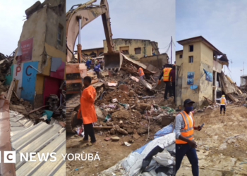Abuja Flats Engulfed in Flames