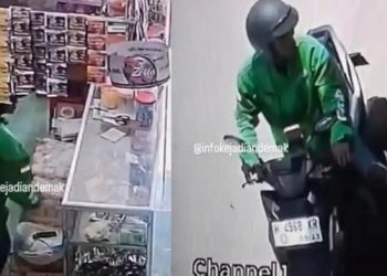 Pencuri Ojol Kembalikan Uang, Akibat Anak Sakit