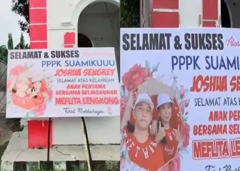 Wanita Kirim Baliho Selamatkan Suami yang Selingkuh dan KDRT