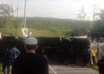 Bus Cahaya Trans Terguling di Tol Krapyak, 15 Tewas
