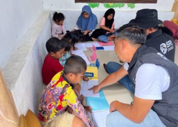 BRI: Trauma Healing Anak Korban Banjir Sumatera