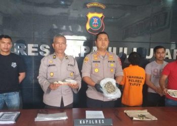 Kapolres Turun Tangan, Polisi Tangkap 2 Bandar Narkoba di Bantan OKU Timur