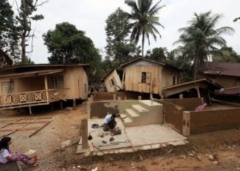 Banjir Aceh Utara Rusak 17 Titik Tanggul Krueng Pase, Termasuk Bendung dan Embung