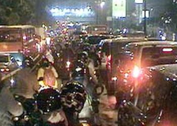 Hujan Jakarta Lumpuhkan Tol