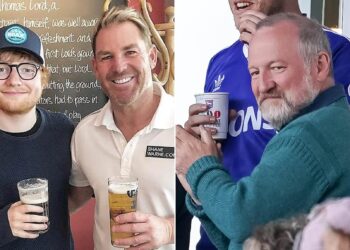 Warne Fulfills Sheeran Sr.’s Cricket Dream