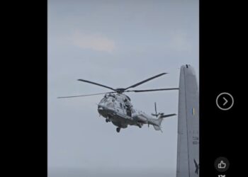 Klebang Emergency: Super Lynx Ditches Safely