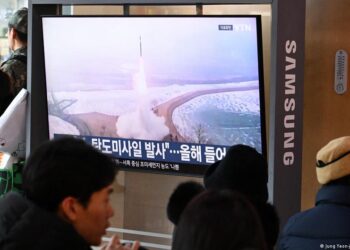 North Korea Launches Ballistic Missiles Eastward
