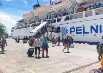 Pelni catat kuota diskon tiket kapal Nataru sudah terjual 91%
