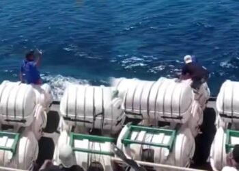 Wanita Batang Nekat Lompat ke Laut, Tasnya Berisi Miras di Gilimanuk