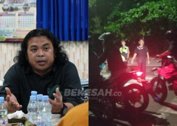 Jalur Bandara Mamuju: Polisi Razia Arena Balap Liar Malam Hari