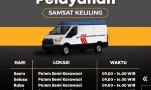 Jadwal Samsat Keliling Tangerang: Senin, 26 Januari 2026