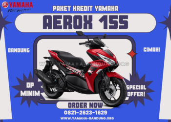 Cukup 500 ribu per bulan, motor sporty Aerox Alpha Turbo tawarkan kredit bulanan ringan