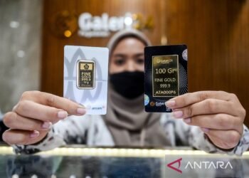 Emas Antam 18 Jan 2026: Stabilitas Rp 2,93 Juta/Gram