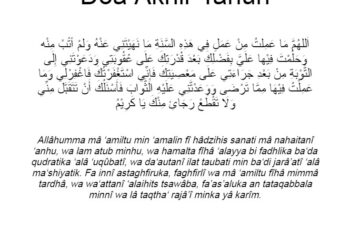 Husniah Talenrang: Akhir Tahun, Doa Lebih Utama dari Pesta