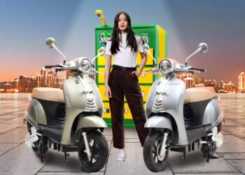 Cicilan mulai Rp200 ribuan! Motor listrik Volta Mandala, desainnya mirip Vespa