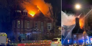 London Nursery Engulfed in Massive Blaze