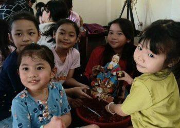 Bersih Rupang Vihara: Tradisi Imlek Anak Sekolah Minggu