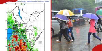 Kenya Warns: 7 Days of Heavy Rain Across 5 Regions