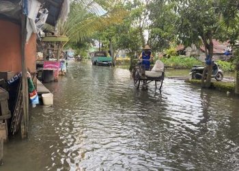 Banjir Rob 2 Meter Mengancam Pesisir Pontianak Besok