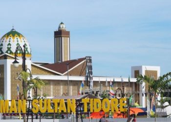 Wagub Maluku Utara, Sarbin Sehe, Salat Id 1447 Hijriah di Masjid Raya Sofifi